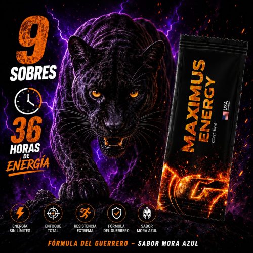 maximus-9-sobres-nuevo MAXIMUS ENERGY 9 SOBRES DE 10ml